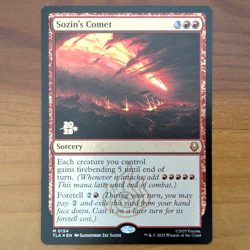 Sozin's Comet - Prerelease Foil Promo - Avatar TLA MTG - Image 1