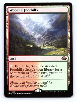 Wooded Foothills #236 (NM) Modern Horizons 3 MH3 Magic MTG pack fresh - Image 1