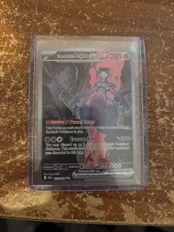 Pokemon TCG Team Rockets Mewtwo EX Special Illustration Destined Rivals - Image 2