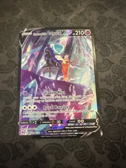 Pokemon Shadow Rider Calyrex V TG17/TG30 Astral Radiance Trainer Gallery Holo - Image 1