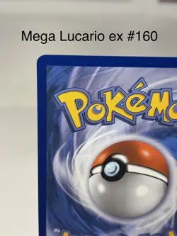 Pokemon 2025 Mega Evolution Mega Lucario EX 160/132 UR & RR 077/132 Near Mint - Image 3