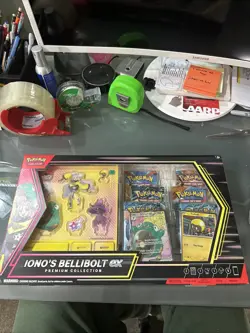 Pokemon TCG: Ionos Bellibolt Ex Premium Collection Box Pokemon Sealed - Image 1