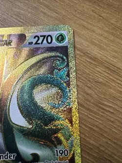 Pokemon TCG Serperior VSTAR 210/195 Silver Tempest Gold Secret Rare NM - Image 3