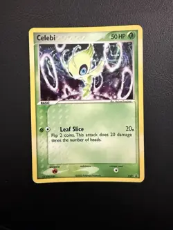 Pokemon TCG- Celebi- 029 Black Star Promo- Holo Rare- LP - Image 1
