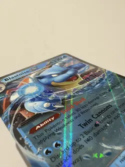 Pokemon TCG: Blastoise ex 030/142 Stellar Crown Stamped Holo Rare Promo NM - Image 3