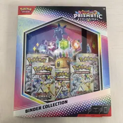 Pokemon TCG SV8.5 Prismatic Evolutions Binder Collection Box Factory Sealed - Image 1