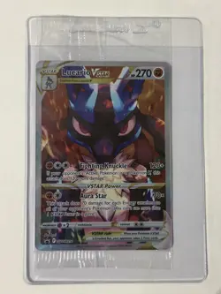 Pokemon SWSH291 Lucario SS12.5 ETB Promo Sealed Bag Free Ground Shipping - Image 1