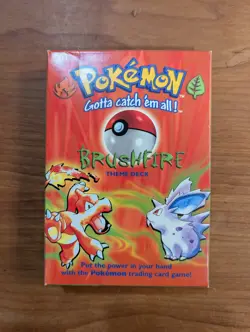 EMPTY Pokemon Brushfire Base Set Theme Deck FOR PARTS BOX ONLY - Image 1
