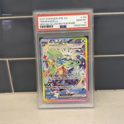 Pokemon Terapagos ex Special Illustration Rare SIR #169/131 PSA 10 GEM MINT - Image 1