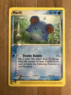 Marill - 68/100 - Common VLP, English Pokemon EX Sandstorm - Image 1