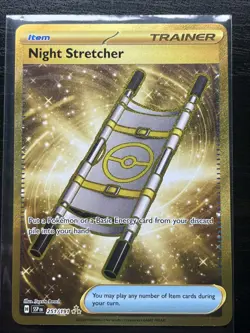 Pokemon TCG Trainer Night Stretcher Surging Sparks 251/191 Hyper Rare NM - Image 1