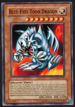 Yugioh Blue-Eyes Toon Dragon DLG1-EN051 Common - VLP - Image 1