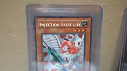 Yugioh Injection Fairy Lily LOD-100 Legacy of Darkness Secret Rare NM/VLP - Image 3
