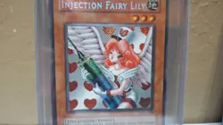 Yugioh Injection Fairy Lily LOD-100 Legacy of Darkness Secret Rare NM/VLP - Image 4