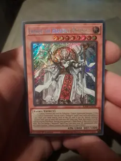 Yu-Gi-Oh Ehther the Heavenly Monarch - RA04-EN018 - Secret Rare - Image 1