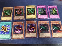 Yugioh Retro Pack 1 Reprint Super Rares/commons - Image 1