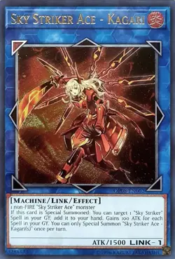 Sky Striker Ace - Kagari (UTR) - Unlimited - OP08-EN002 - OTS Tournament Pack... - Image 1