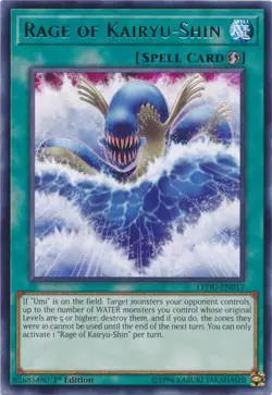 Rage of Kairyu-Shin - LEDU-EN017 - Rare - 1st Edition - Lightly Played - Image 1