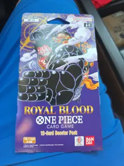 Royal Blood Sleeved Booster Pack - One Piece TCG OP10 Factory Sealed - Image 1