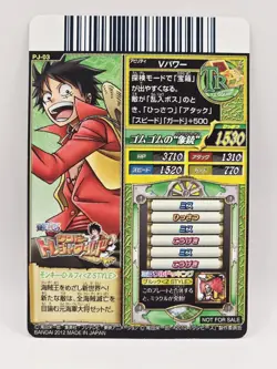 One Piece Treasure World Monkey D. Luffy V Jump Promo - Image 2