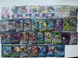 Pokemon Card Lot of 36 different VStars, V’s, and EX - Image 1