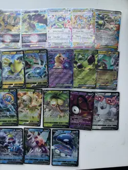 Pokemon Card Lot of 36 different VStars, V’s, and EX - Image 3