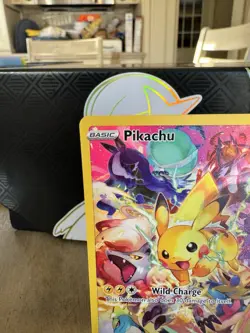 Pokemon TCG Pikachu Crown Zenith Alternative Art Holo Card 160/159 - Image 2