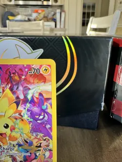 Pokemon TCG Pikachu Crown Zenith Alternative Art Holo Card 160/159 - Image 3