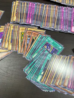 Yugioh Large collection of Vintage Korean Cards 800 Grams APX 500+ Cards - Image 4
