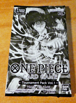 ONE PIECE CARD ENGLISH PROMO TOURNAMENT PACK VOL.1 X1 BOOSTER SEALED - Image 1