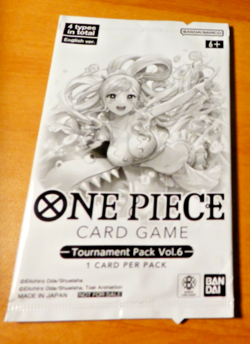 ONE PIECE CARD ENGLISH TOURNAMENT PACK VOL.6 X1 BOOSTER SEALED MINT - Image 1