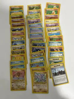 Pokemon TCG - HUGE Lot Of Vintage Non-Holo WoTC Cards C/U/R 1000+ Cards 9+ Lbs - Image 2