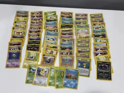 Pokemon TCG - HUGE Lot Of Vintage Non-Holo WoTC Cards C/U/R 1000+ Cards 9+ Lbs - Image 4