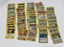 Pokemon TCG - HUGE Lot Of Vintage Non-Holo WoTC Cards C/U/R 1000+ Cards 9+ Lbs - Image 5