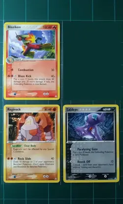 Pokemon Cards EX Holon Phantoms Non-Holo Rares Lot x3 2006 Nintendo NM - Image 1