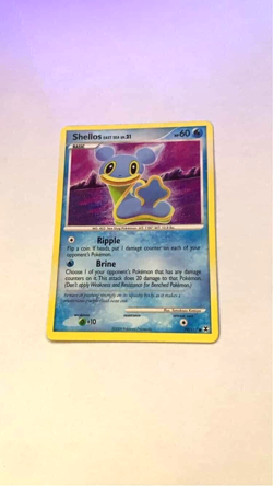 Pokemon Card Shellos East Sea 79/111 Rising Rivals Regular Near Mint! - Image 1