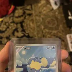 Pokemon TCG Spheal Card 199/191 Surging Sparks Illustration Rare, NM/M Condition - Image 2