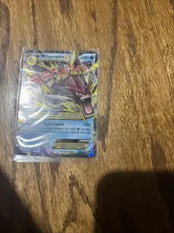 Pokemon TCG 2016 XY Breakpoint Mega M Gyarados EX Ultra Rare Holo Card 27/122 - Image 3