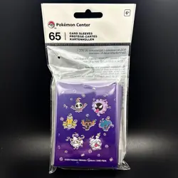 Pokemon Center - Charming & Ghostly Card Sleeves (65 Sleeves) - TCG Accessories - Image 1