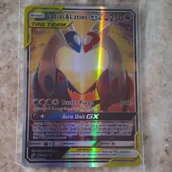Pokemon Latias & Latios GX Tag Team Holo Card Team Up 170/181 English - Image 1