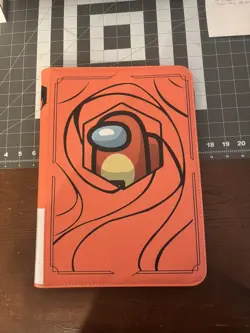 Pokemon binder Drzerui 9 pocket trading card binder Among Us Fire Type Pokemon - Image 5