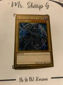 DUNKLER MAGIER - 1. AUFLAGE MVP1-DEG54 DEUTSCH Yu-Gi-Oh! CARD ULTRA GOLD RARE** - Image 5