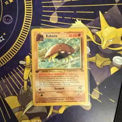 Kabuto 50/62 Fossil First Edition Pokemon Card Mint Condition TCG Wotc - Image 1