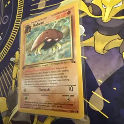 Kabuto 50/62 Fossil First Edition Pokemon Card Mint Condition TCG Wotc - Image 3