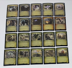 Lord of the Rings MTG Tales Of Middle Earth 20 Card Lot All Different 20 Foil - Image 1