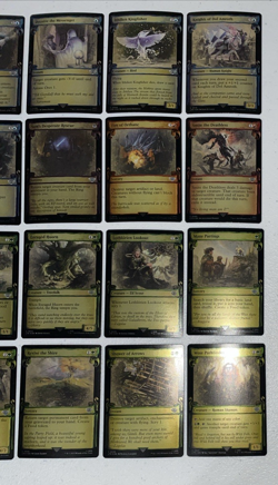 Lord of the Rings MTG Tales Of Middle Earth 20 Card Lot All Different 20 Foil - Image 3