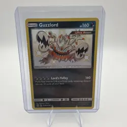 Pokemon Card Guzzlord SV26/SV94 SM Hidden Fates Baby Shiny Holo Rare - Image 1