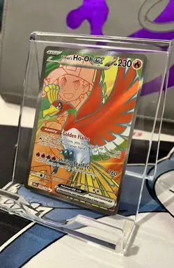 Pokemon TCG Card Ethan's Ho-Oh ex 209/182 Destined Rivals Full Art - NM - Image 2