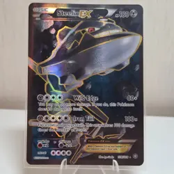 Pokemon TCG Steelix EX Steam Siege Holo Full Art Rare Card 108/114, 2016 - Image 1