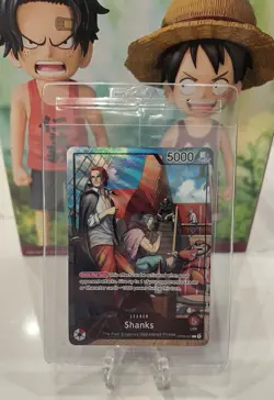 Shanks (2025 PSA Magazine Promo) OP09-001 One Piece Promotion Card Foil SEALED! - Image 1